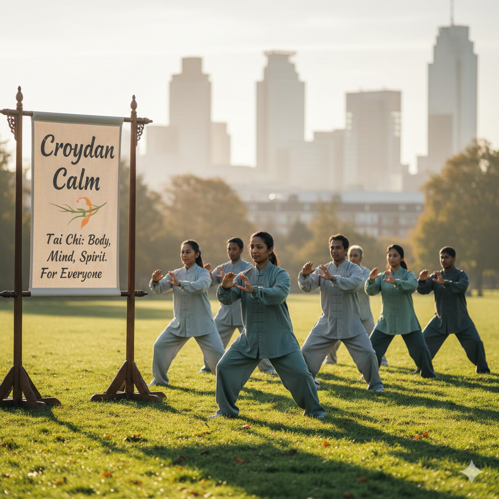Tai Chi Group in Park